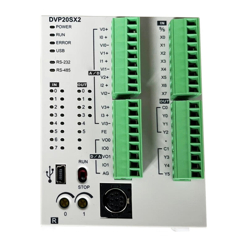 Delta analog/switch hybrid programmable controller DVP-SX2 series; DVP20SX211S
