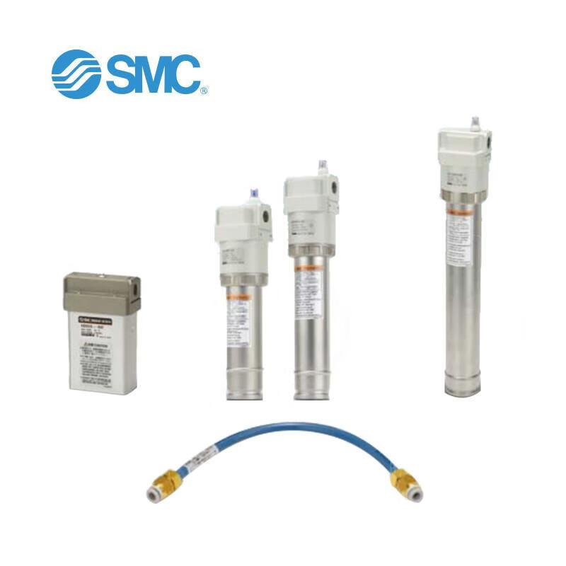 SMC air combination components, air filter + pressure reducing valve + oil mist collector; AC40-04DG-VA