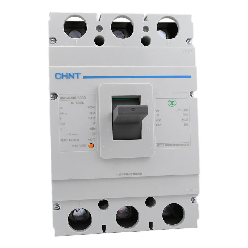 CHINT NM1-630S/3300 Molded Case Circuit Breaker - 500A