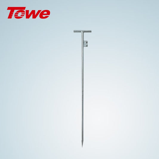 Tongwei (TOWE) galvanized grounding rod grounding wire grounding needle engineering lightning protection power galvanized grounding pole pile 1 meter diameter 16mm AP-GF16/10