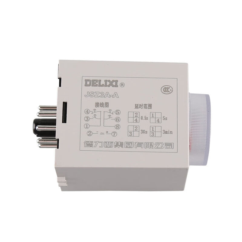 Delixi Electrical electronic time relay JSZ3A-D 10S/100S/10M/60M AC380V