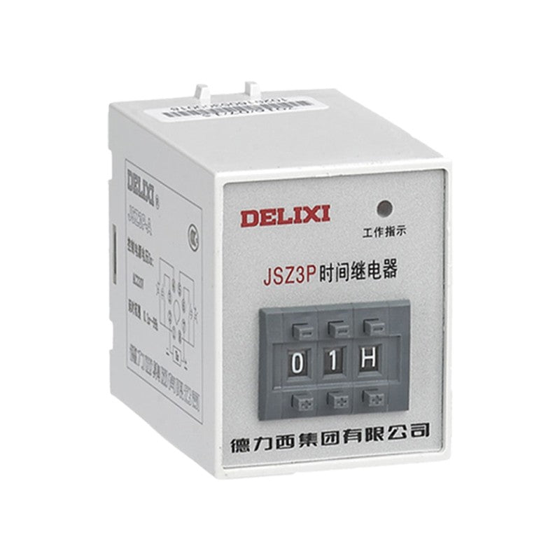 DELIXI ELECTRIC electronic time relay JSZ3P-1A 99 seconds 220V/piece
