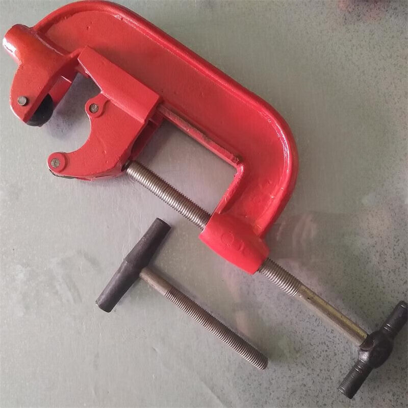 Fengjishi Heavy Duty Pipe Cutter, Pipe Cutter for Galvanized Pipes, Seamless Steel Pipes, Iron Pipes, Copper Pipes, Manual Pipe Cutter, Rotary Type
