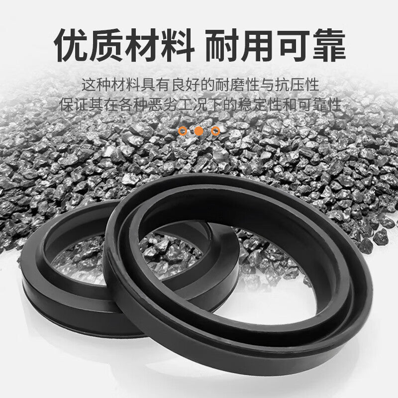 Saint-Struck PDU/FC2 Cylinder Dustproof Sealing Ring, High Pressure Resistant, DOP-10*14*3.5/4.9 [20 pieces/pack]