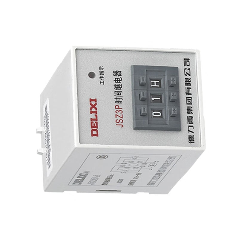 DELIXI JSZ3P-1A 99S AC24V Electronic Time Relay for Efficient Control