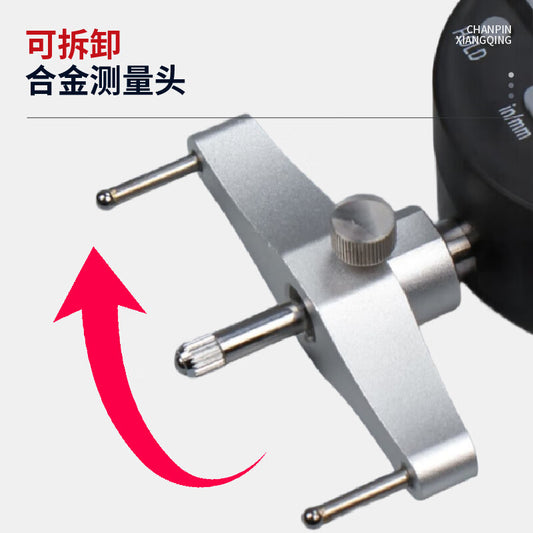 Mitz Digital Radius Gauge, Diameter Measuring Instrument, R-Angle Gauge, Radius Gauge, Digital Radius Gauge R5-700mm, 1 piece
