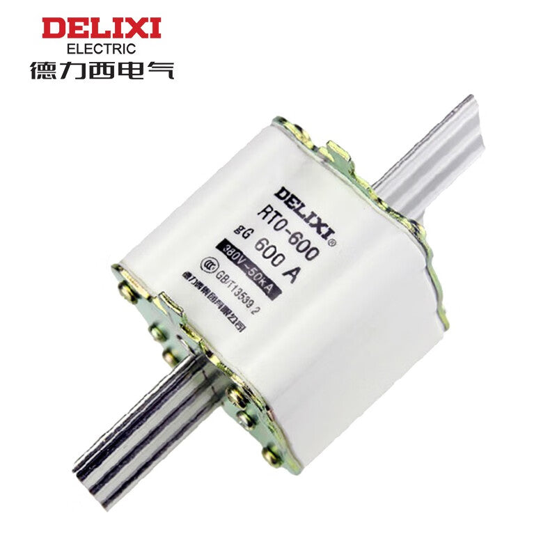 Delixi RT0 knife-shaped 600 600A 50KA gL/gG 380VAC RT0600T600 fuse body