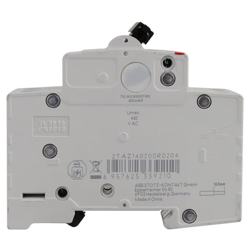 ABB SH200 Series Miniature Circuit Breaker SH202-C20