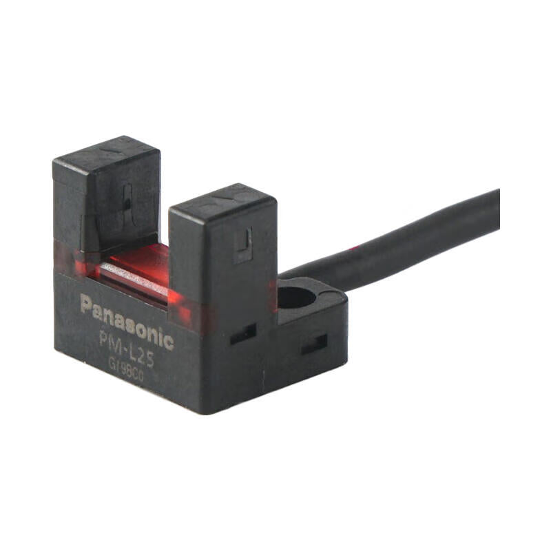 Panasonic L-type micro photoelectric sensor [ultra-small cable type], amplifier built-in; PM-L25-P
