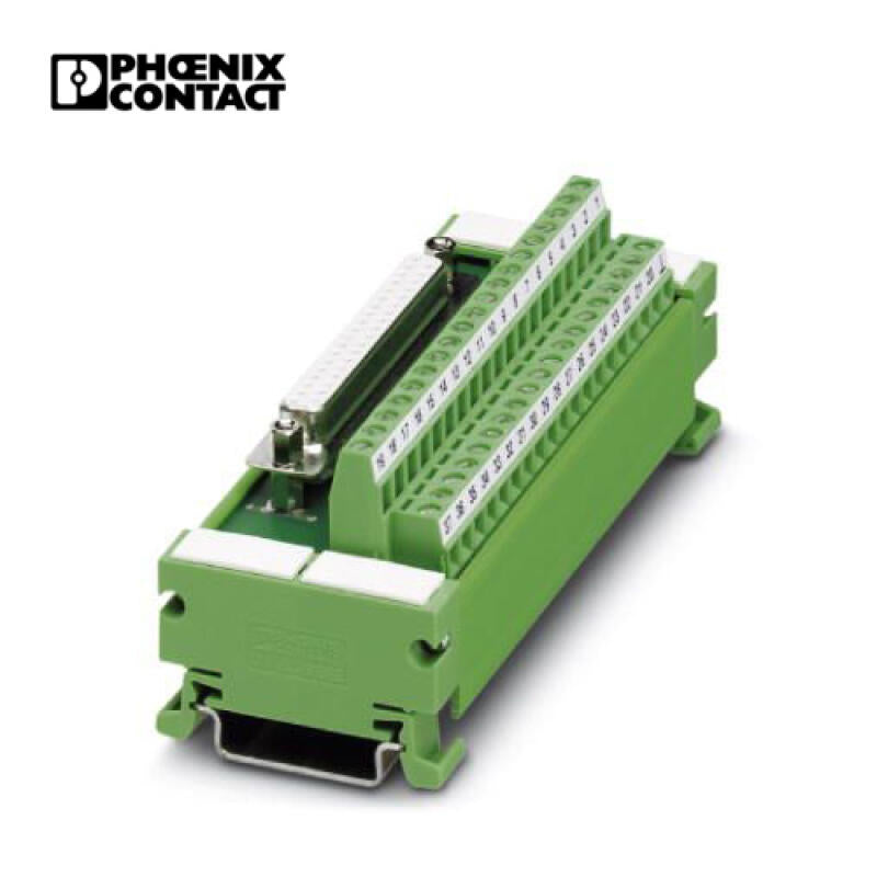 Phoenix VARIOFACE module, with screw connection and D-SUB socket connector, can be installed on NS35/7.5 rail, 37 positions; UM 45-D37SUB/B