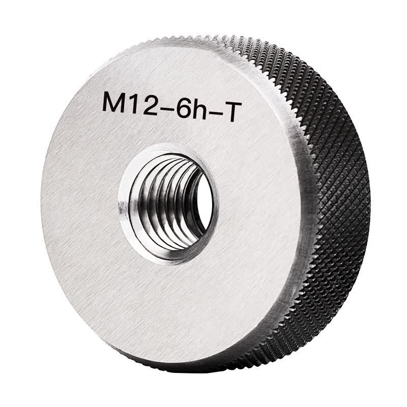 HAL 6H thread ring gauge, standard thread gauge, general bolt gauge, pre-plating ring gauge, plated go/no-go gauge, 6H external thread gauge, M8 6H