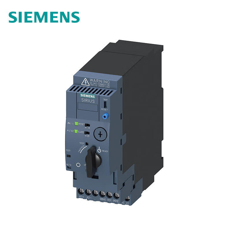 Siemens direct starter, 690V, 110-240VAC/DC, 0.1-0.4A Main circuit interface: pluggable, no terminal Auxiliary circuit interface: screw terminal connection; 3RA61201AP33