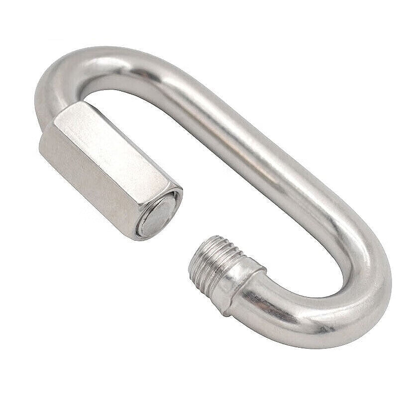Haisik [Beijing Warehouse Delivery] 304 Stainless Steel Quick Connector Lock Hook M5 (294kg Load Capacity) HKsq-715
