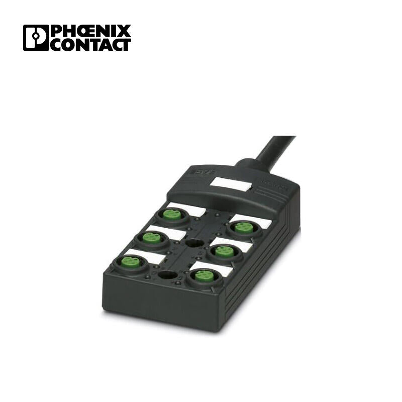 Phoenix sensor / actuator junction box; SACB-6 / 6-L- 5,0PUR SCO P