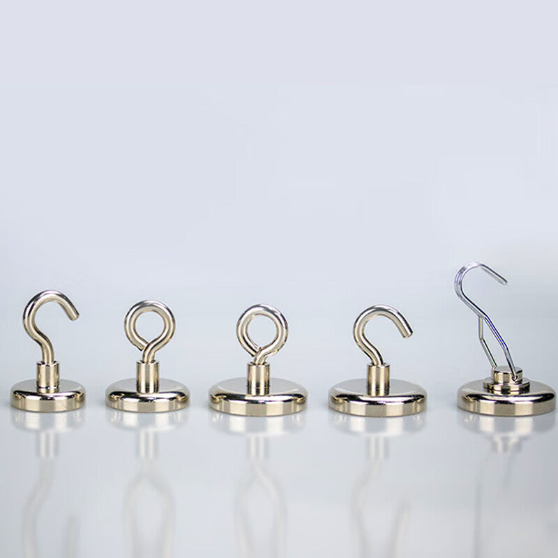 Deqi Strong Magnetic Hook, Magnetic Fixing Hook, Metal Magnetic Hook, Strong Magnetic Suction Cup Hook, Rotary Hook, Rotary Hook SNG25 (17kg Pulling Force)