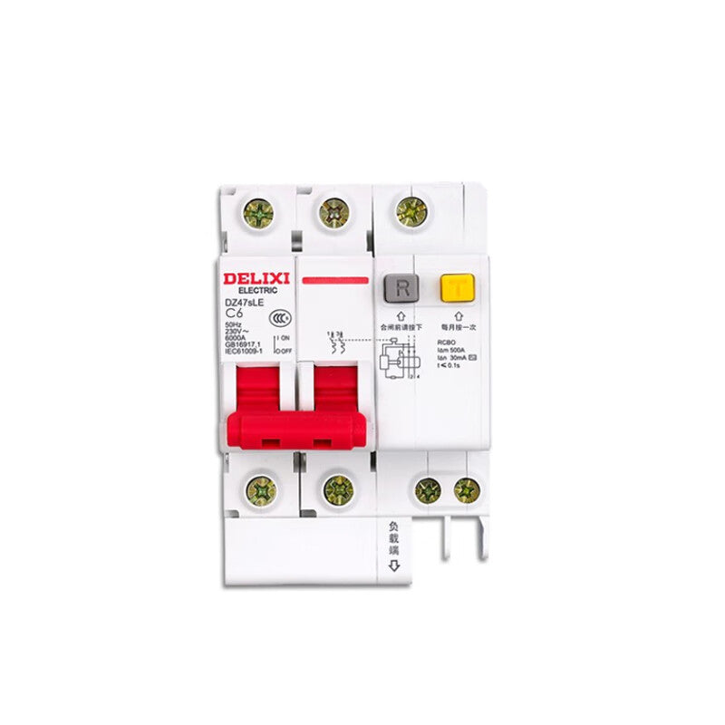 DELIXI DZ47sLE 2P C Type 40A Air Switch with Leakage Protector