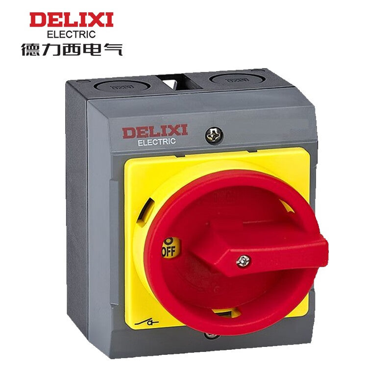 Delixi CDF1 20A 3P Load Isolation Switch with Housing