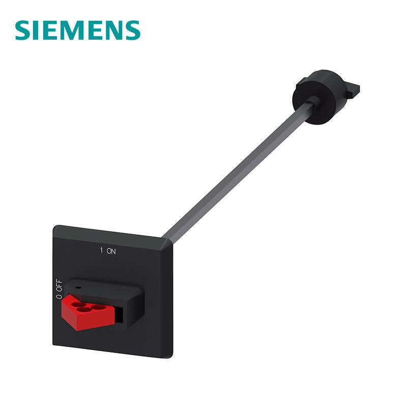 Siemens 3RV69260B Rotary Door Coupling with 130mm Shaft - Black