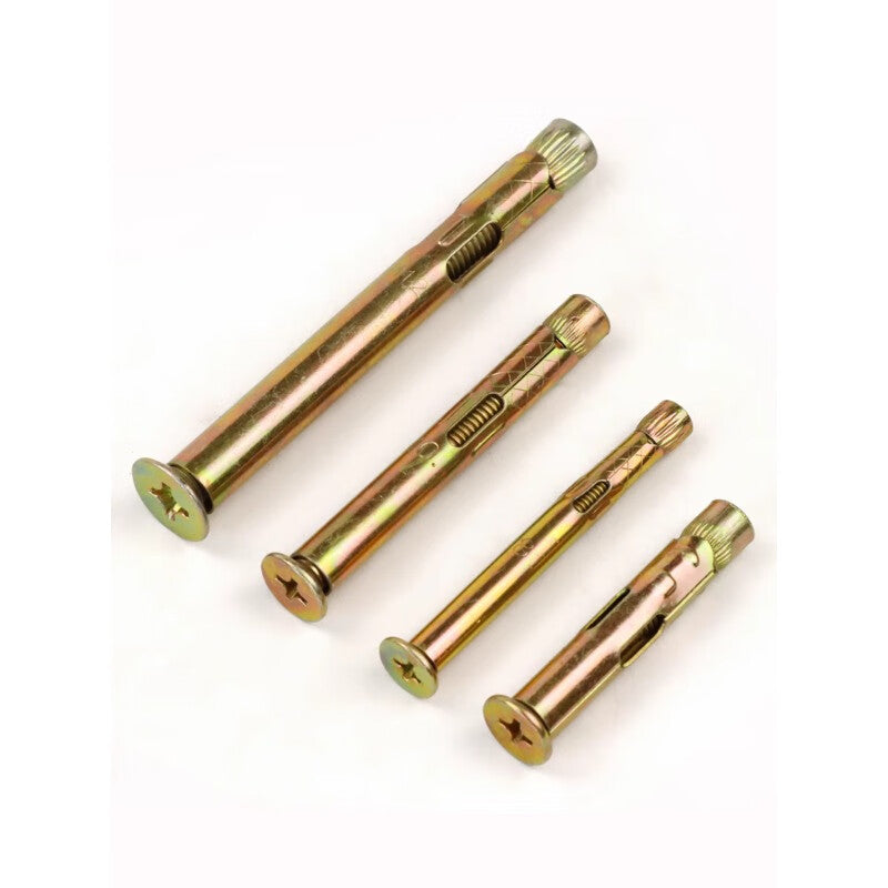 1000-speed wheel galvanized Phillips head flat-head internal expansion bolt, countersunk head, built-in expansion bolt, national standard M8*100 (20 pieces)
