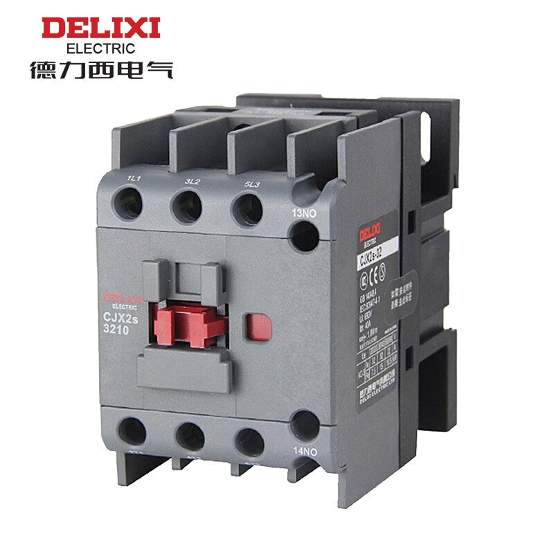 Delixi Electric CJX2s-3210 AC Contactor 380V/400V 32A 1NO