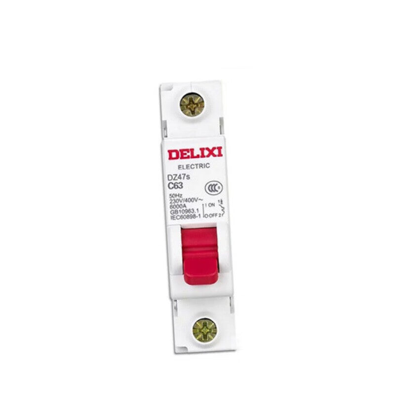 Delixi air switch small circuit breaker DZ47s C type 1P 40A; DZ47SN1C40