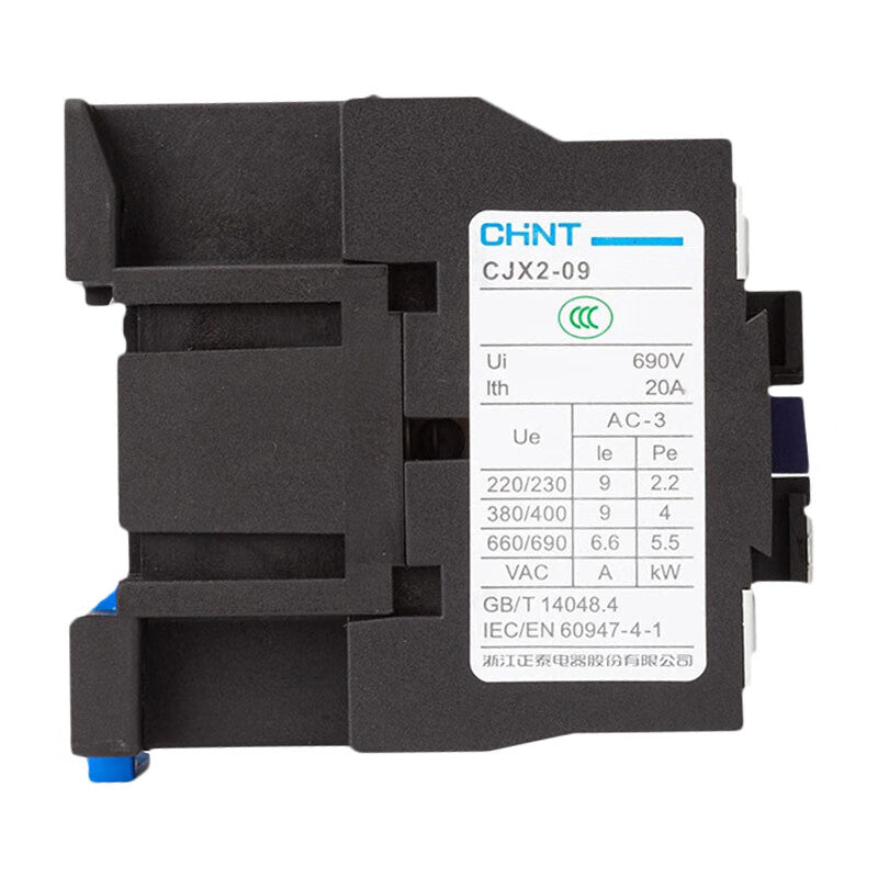 Chint AC contactor 3P AC 9A 24VAC CJX2-0910 24V
