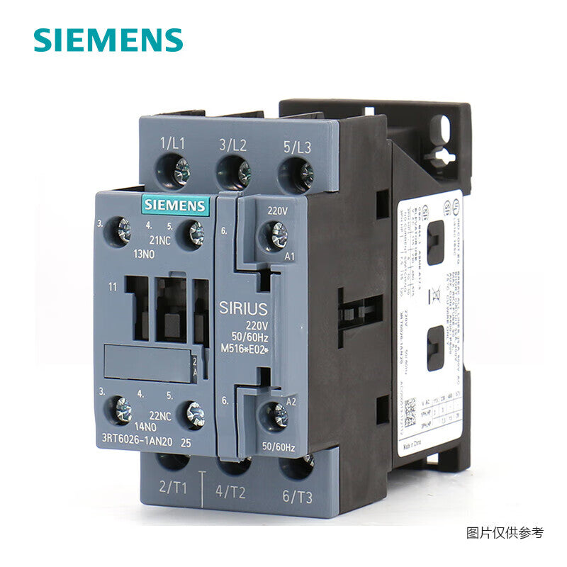 Siemens 3RT6018-1AN21 AC Contactor 220VAC 16A