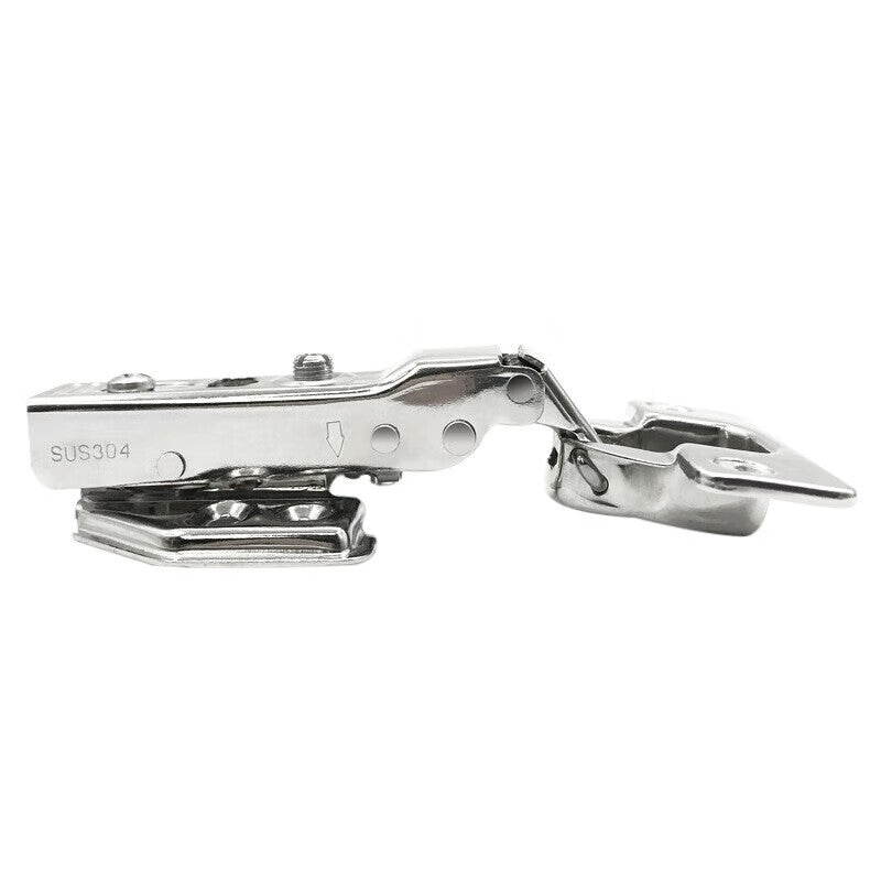 Jin Gu Lao hydraulic hinges, spring-loaded wardrobe hinges, cabinet door hinges, and other furniture hardware accessories. Cold-rolled steel fixed hinges, full overlay (straight and bent). KZS-751