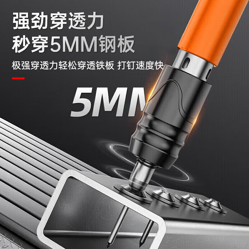 GDEX Nail Gun - Steel Nail Gun for Nailing Ceiling & Artwork