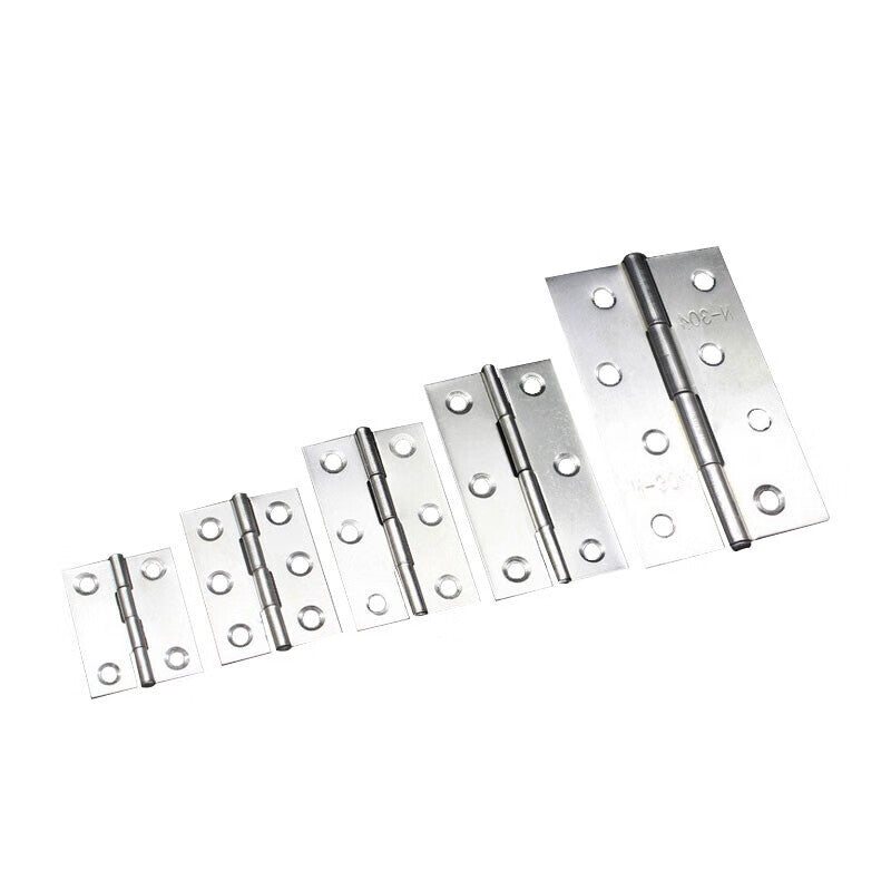 Jingu Lao Stainless Steel Standard Casement Hinges, Miniature Hinges for Doors and Windows, 2.5-inch (20 pieces) KZS-903
