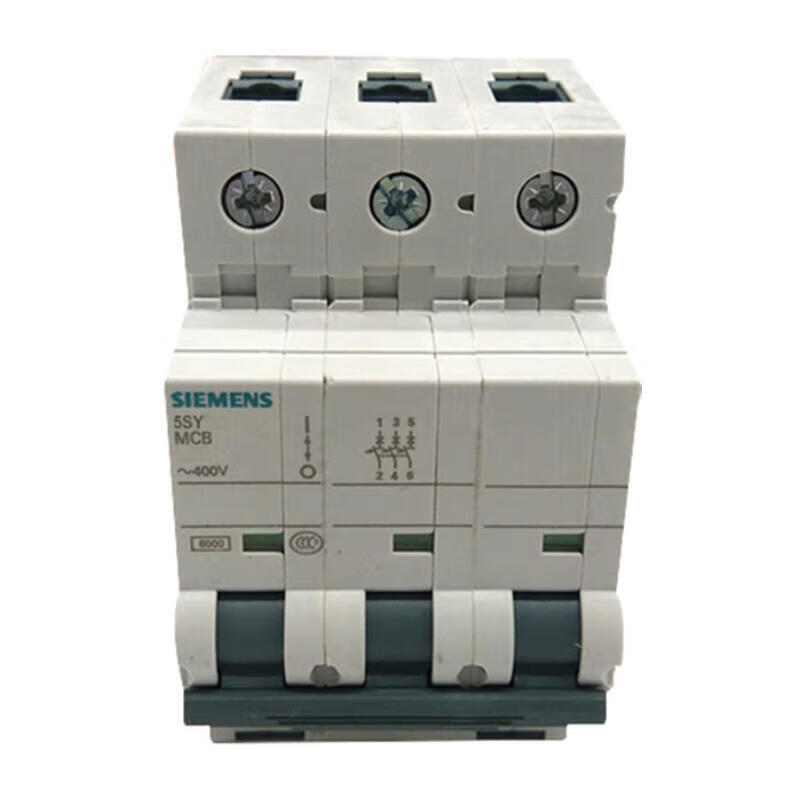 Siemens 5SY6 Miniature Circuit Breaker 4A 3P C 6kA