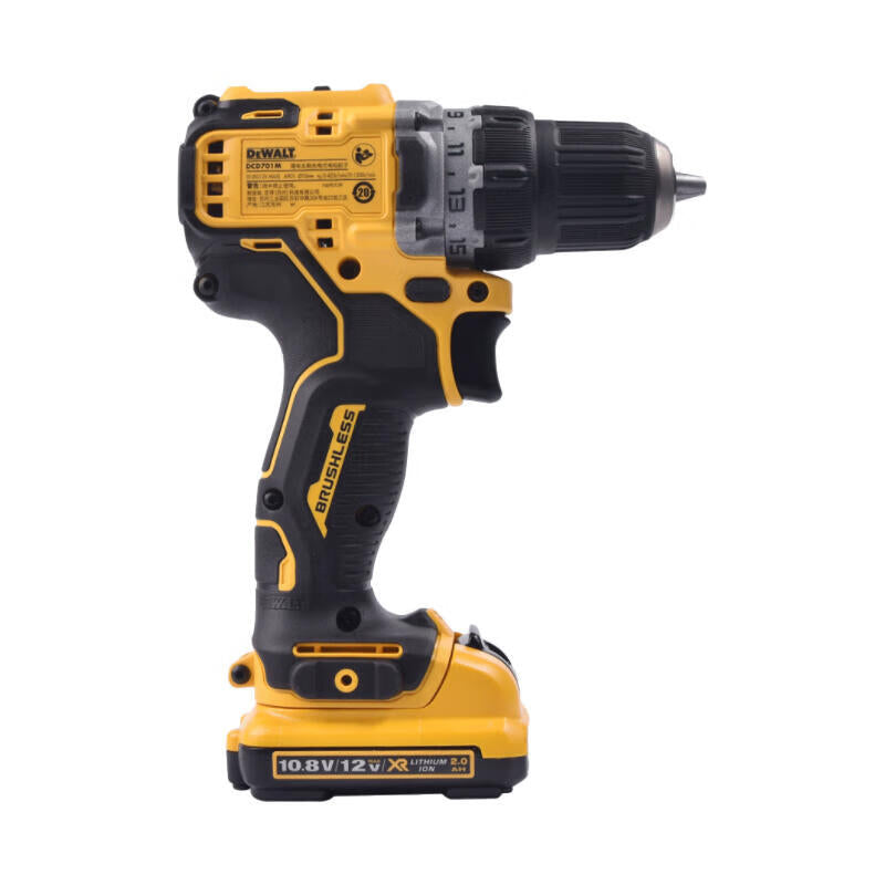 DEWALT 12V Compact Lithium Brushless Cordless Drill Driver; DCD701MD1E-A9 (One Power One Charge 2.0)