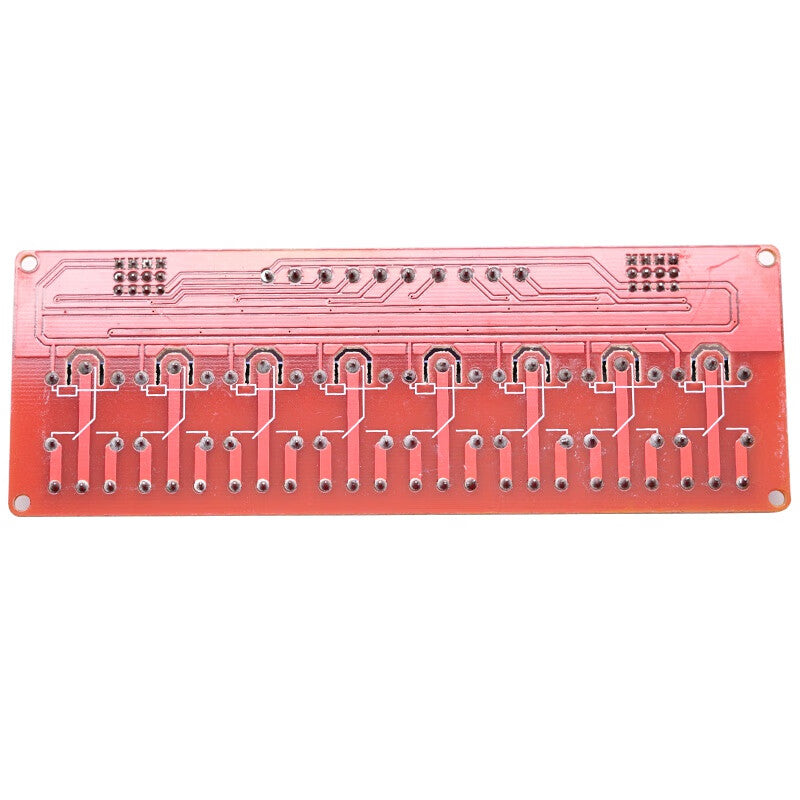Stone Dropper Module with Optocoupler Relay, 8-channel relay, 5V operating voltage, 10A current withstand, adjustable trigger level.