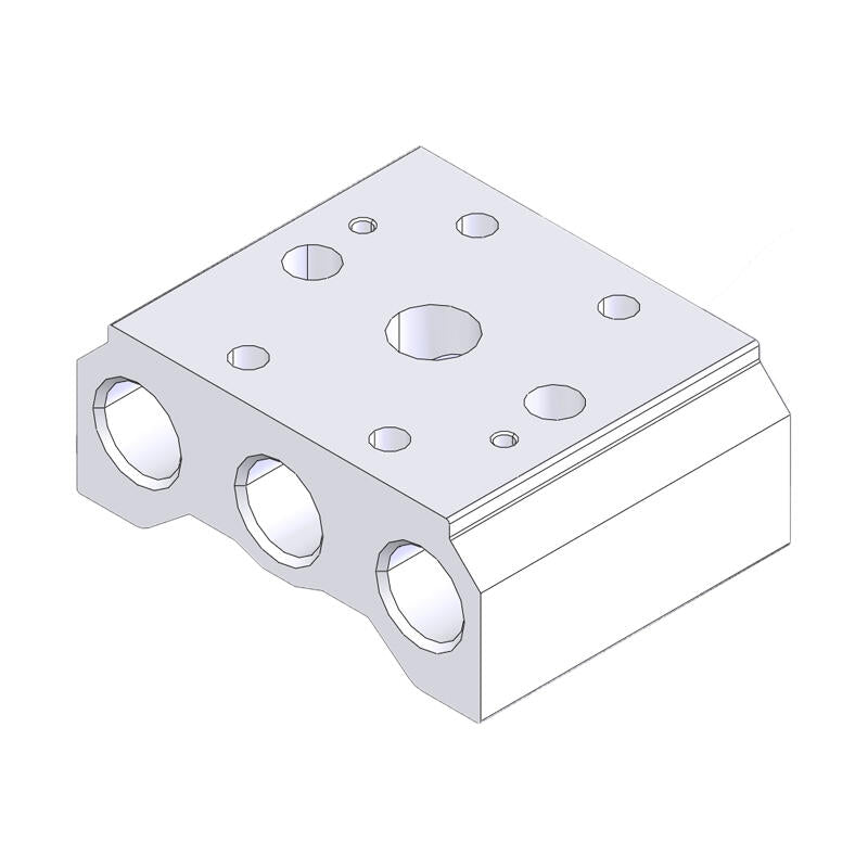 AirTAC Solenoid Valve Base, 1-piece; 200M1F - High-pressure compatible solenoid valve with quick installation and reliable performance