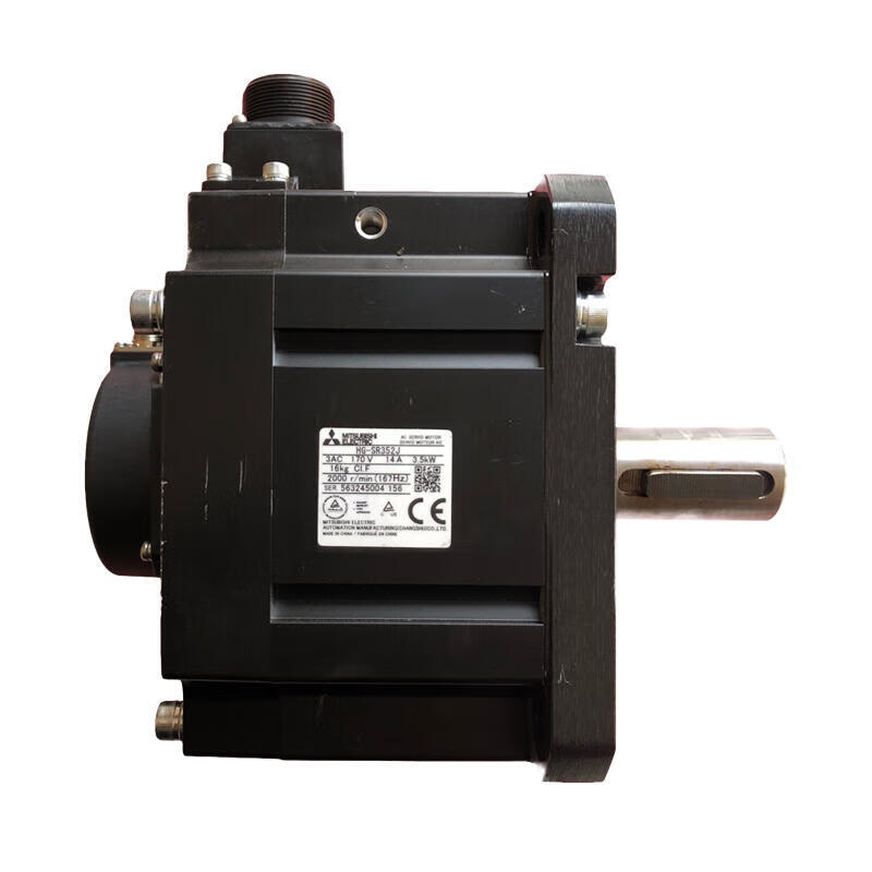 Mitsubishi Electric 3.5KW servo motor medium inertia 2000r/min straight shaft, with oil seal; HG-SR352J