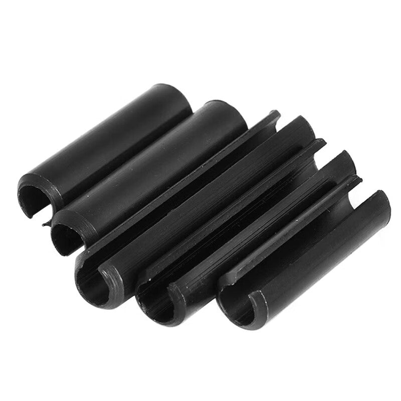 Kaying 65MN Elastic Cotter Pin, Spring Pin, Cylindrical Pin, Hollow Pin, Locating Pin, Shaft Pin, M4*35 (100 pieces)