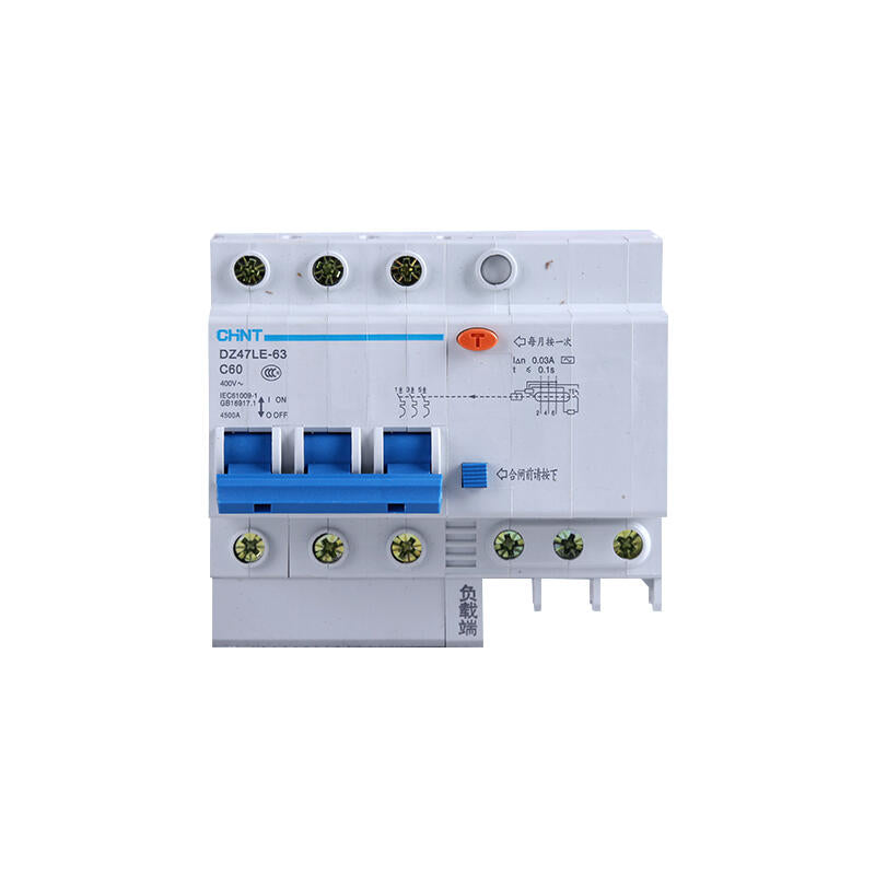 Chint DZ47LE-63 3P D60 30mA Leakage Circuit Breaker