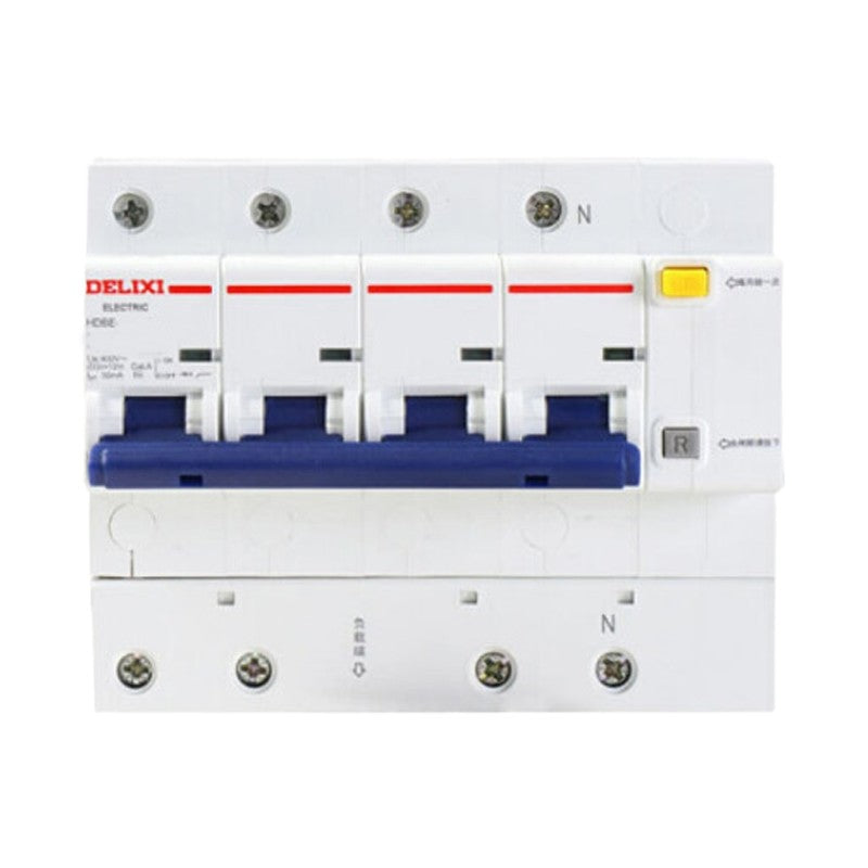 DELIXI HDBE-32LE 4P Type C 10A Earth Leakage Circuit Breaker