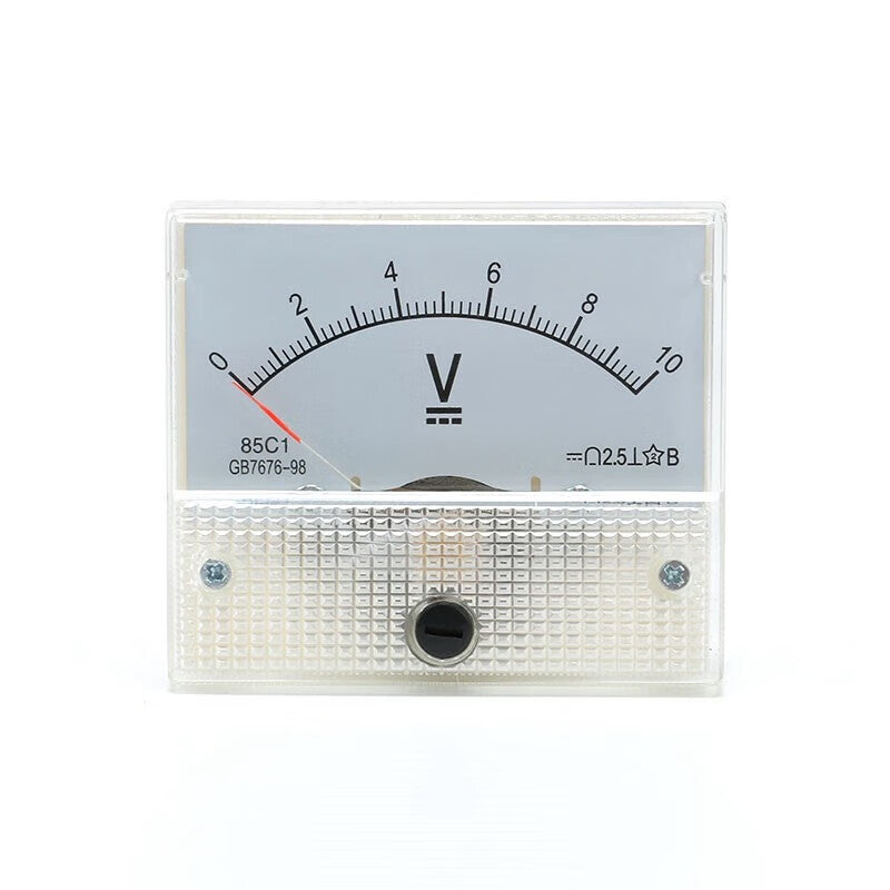 Ouhuayuan DC Pointer Voltmeter, Model 85C1: 5V, 10V, 20V, 30V, 50V, 100V, 200V, 300V, DC 100V