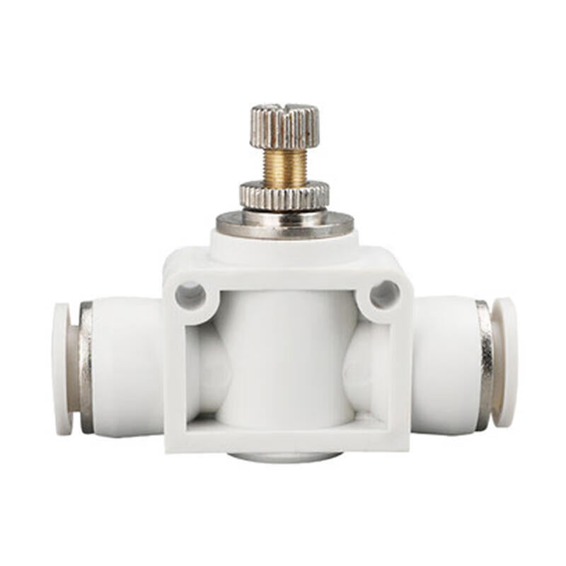 Adjustable Pipeline Throttle Valve – LSA-12 White