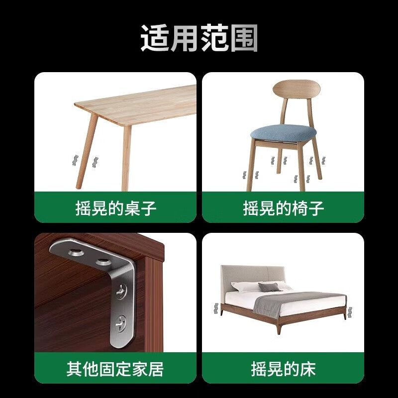 Dajujiang Stainless Steel Angle Bracket Triangular Fixing Iron Plate Right Angle Fixing Plate Multifunctional Angle Bracket Fixer Right Angle Bracket Angle Iron
