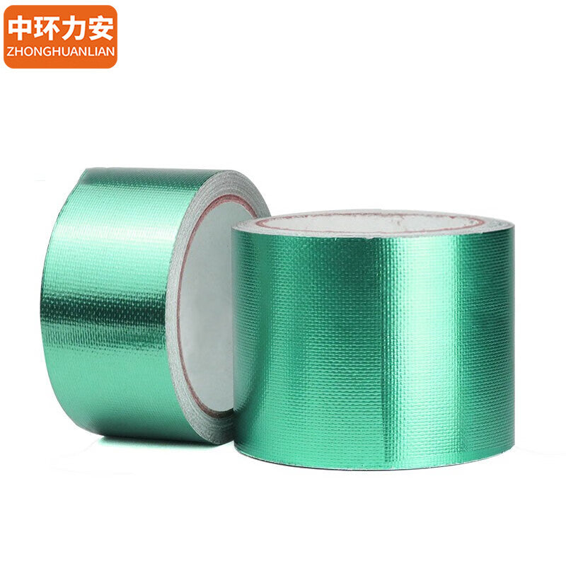 Zhonghuan Li'an [Green, 8cm wide, 8m long] Tarpaulin, Truck Tape, Waterproof Oilcloth, Adhesive Tape, Tarpaulin Canvas, Hole Repair, Patch, Rain Cloth, Repair Special Strong