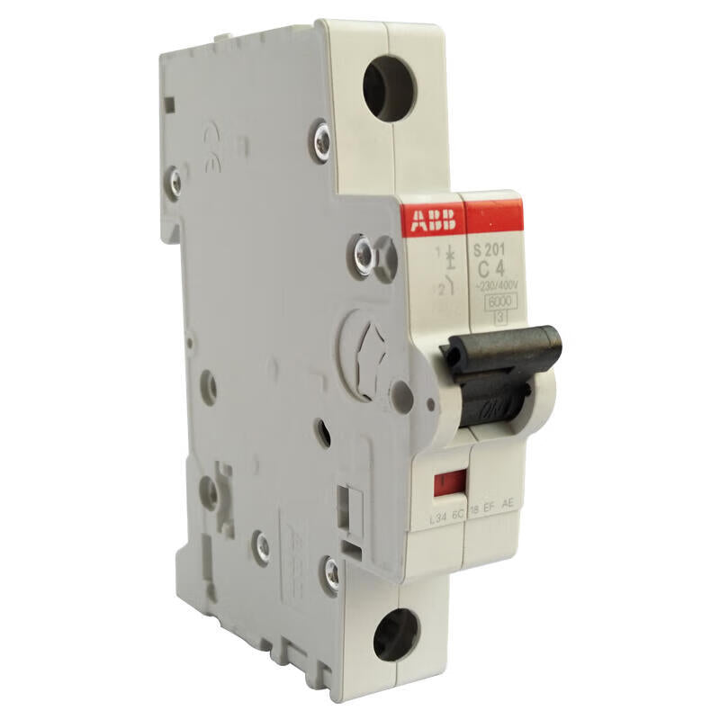 ABB S200 series miniature circuit breakers; S201-C4