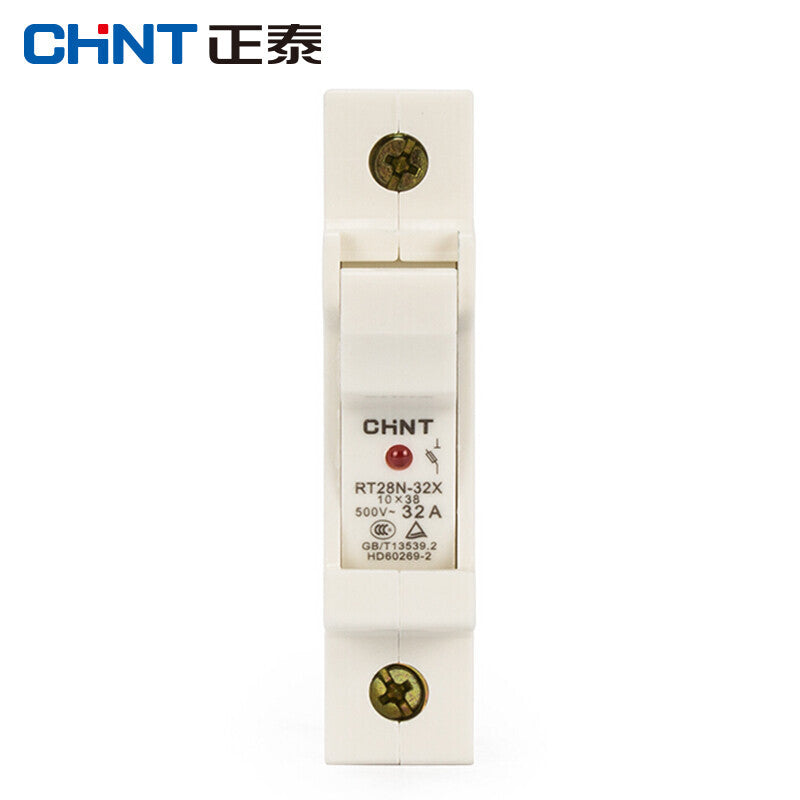 Chint (CHNT) DZ-RT28N-32X-1P cylindrical fuse base with indicator light