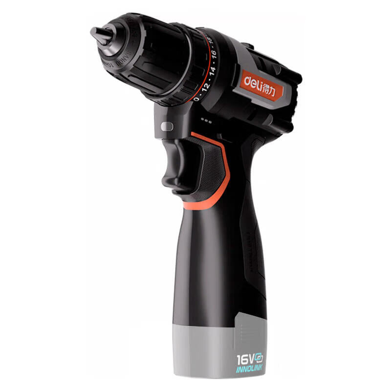 DELI Tools Professional Grade 16V 45N.m Brushless Lithium Drill; DE-DZ16-1 (bare metal)