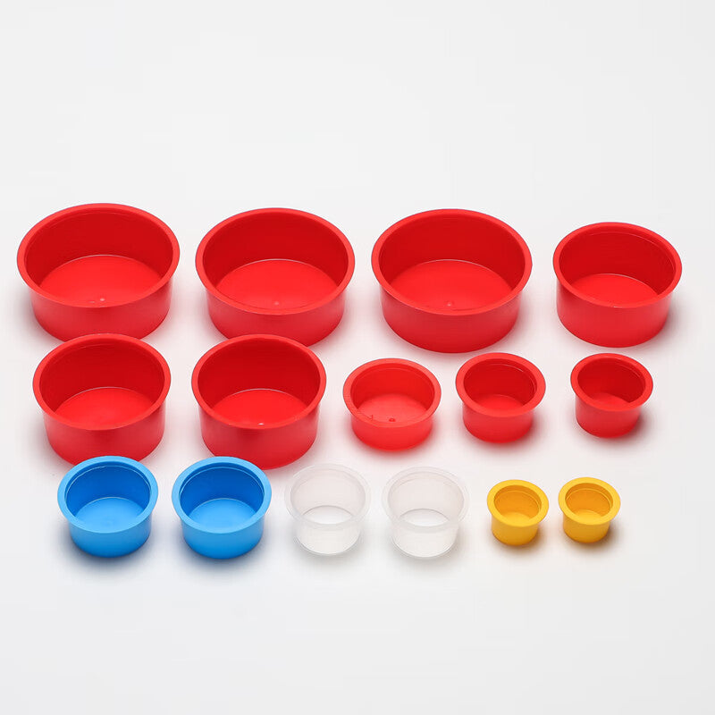 Ren Dian T-shaped conical plastic plug, screw hole plug, end cap, blind cap, hole plug, threaded inner plug, inner cover, decorative cover T-250 (10 pieces)
