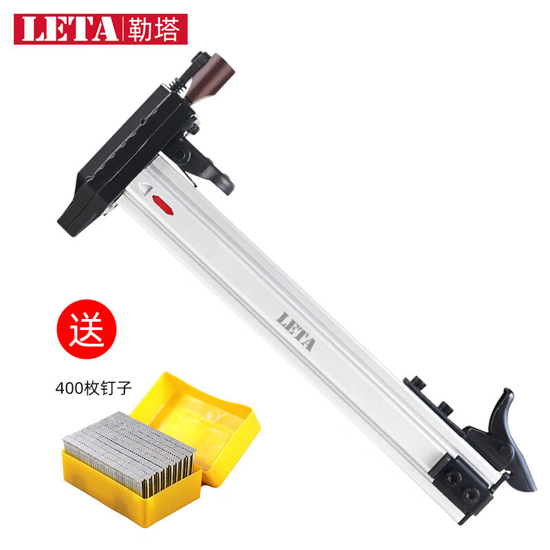LETA ST18B semi-automatic cement nail gun and manual nailing machine LT7050 for fixing cable trays.