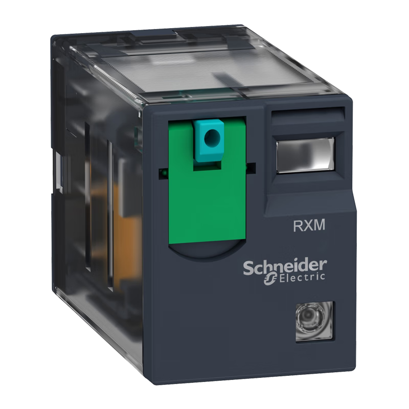 Schneider relay 24V RXM intermediate relay 8 pins | 2 open 2 closed DC24V 10A | with LED indicator RXM2CB2BD