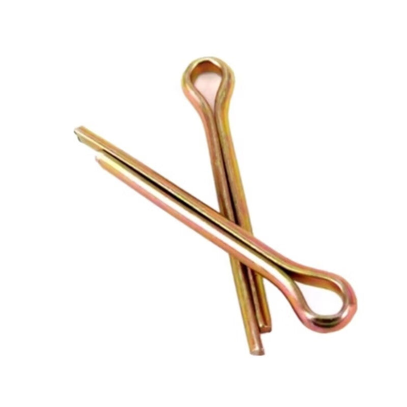 Stingxu galvanized cotter pins, hairpin pins, safety pins, U-shaped pins, steel pins, clip pins, elastic pins, shaft pins, insert pins, 5*55 (50 pieces)