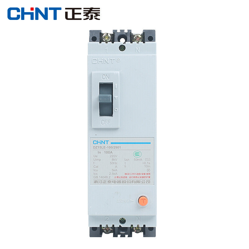 Chint DZ15LE-100/4901-63A Plastic Case Circuit Breaker